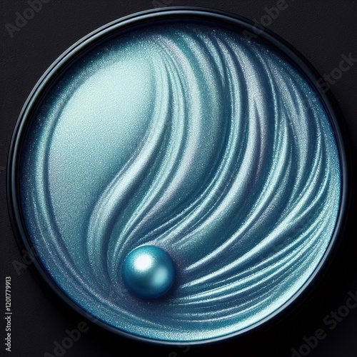 Pearlescent Blue A soft shimmering blue often used in accessorie