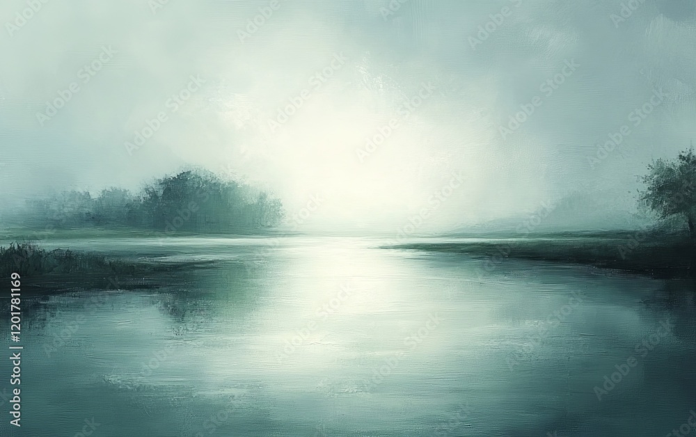 Soft Haze gently spreading across the canvas, Generative AI Soft Haze gently spreading across the canvas, Generative AI