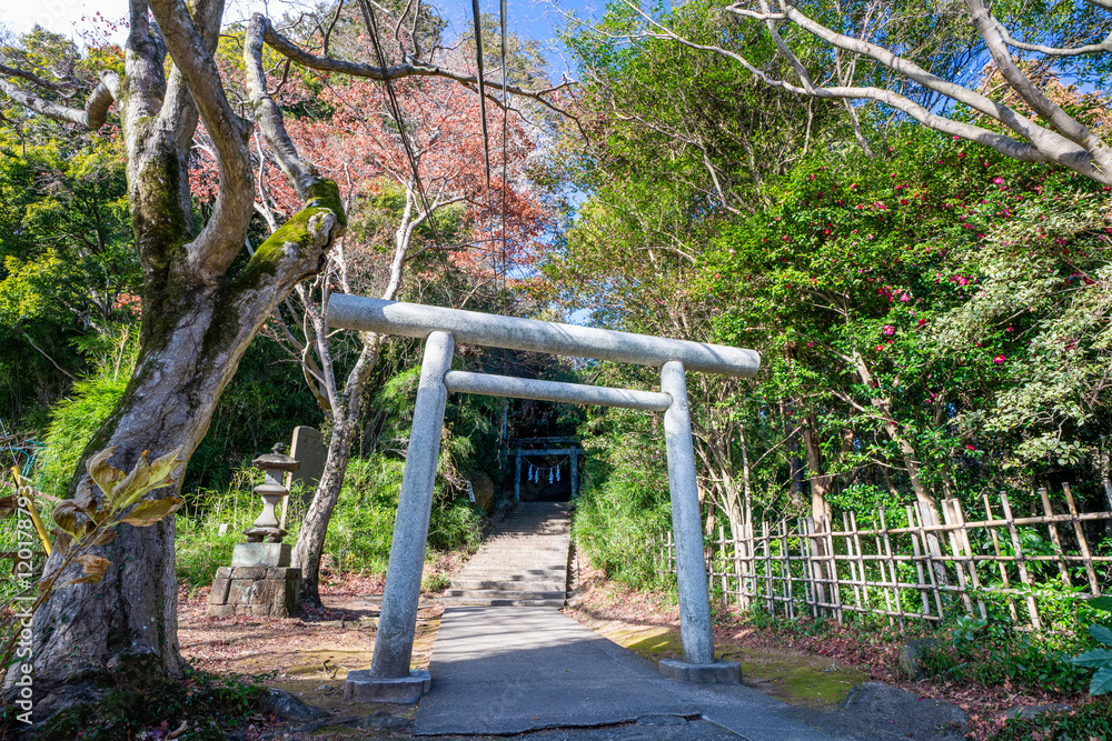 太平山神社参道 縁結びの鳥居　栃木県栃木市