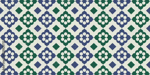 seamless pattern in authentic arabian style for backgrounds, presentations, wrapping papers, prints, artworks. Vector illustration