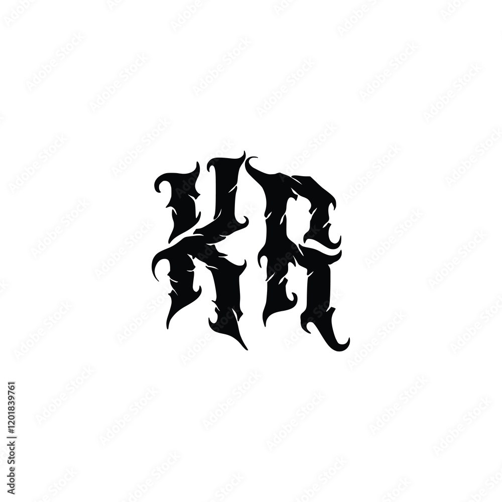 Ka monogram logo design letter text name symbol monochrome logotype alphabet character simple logo Ka monogram logo design letter text name symbol monochrome logotype alphabet character simple logo
