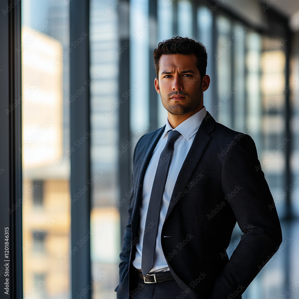 Corporate Professional in Modern Office Corporate Professional in Modern Office