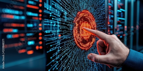 Digital Fingerprint Identification Concept