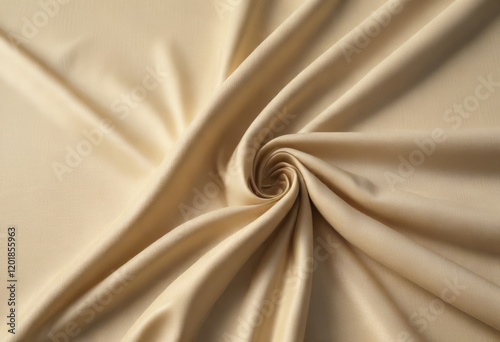 Bamboo fiber fabric with subtle sheen and grain, fibers, organic photo