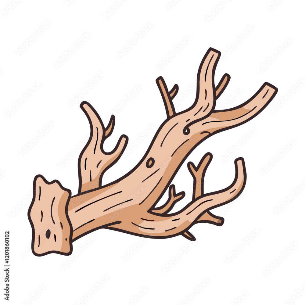 driftwood icon, driftwood vector illustration-simple illustration of driftwood, perfect for driftwood logos and icons driftwood icon, driftwood vector illustration-simple illustration of driftwood, perfect for driftwood logos and icons