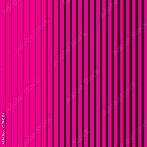 simple pink colour vertical thik to thin line pattern on black background