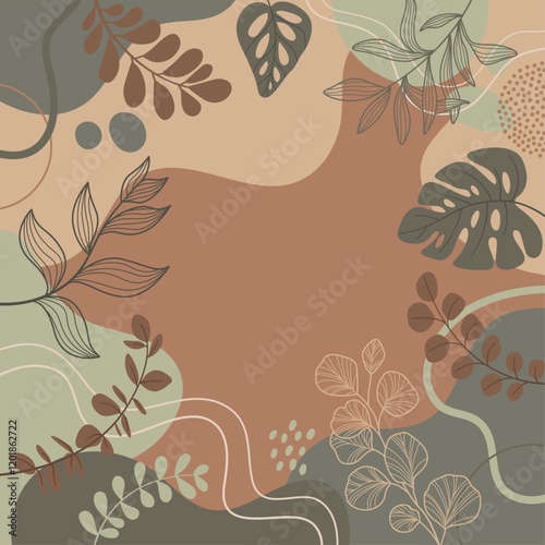 Colorful art background design. Template banner and cover for social media ad, template special promo new arrival sale.