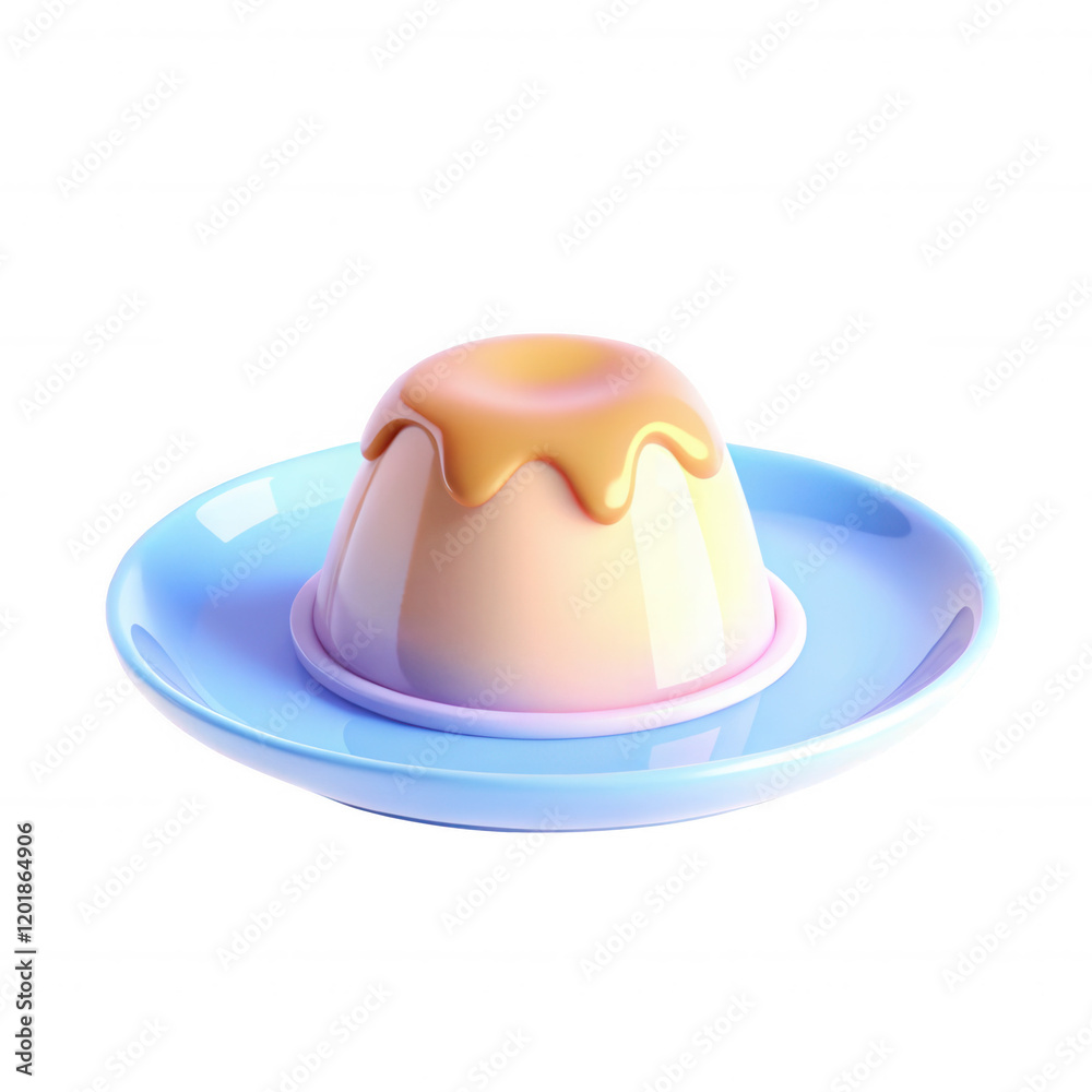 A vibrant 3D render of a dessert featuring a glossy dome shape on a light blue plate, designed for a modern, artistic presentation. A vibrant 3D render of a dessert featuring a glossy dome shape on a light blue plate, designed for a modern, artistic presentation.