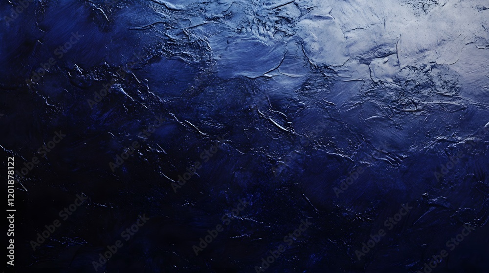 Fototapeta premium Deep Blue Textured Background with Abstract Swirling Patterns