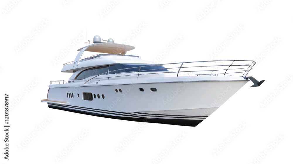 A luxurious yacht with a sleek design, perfect for leisure cruising on the water, capturing elegance and comfort in maritime travel. A luxurious yacht with a sleek design, perfect for leisure cruising on the water, capturing elegance and comfort in maritime travel.