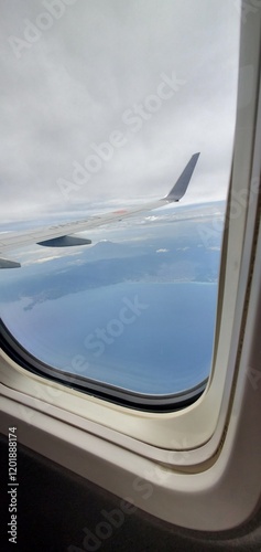 飛行機からの眺め
