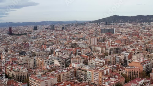 Barcelona con dron