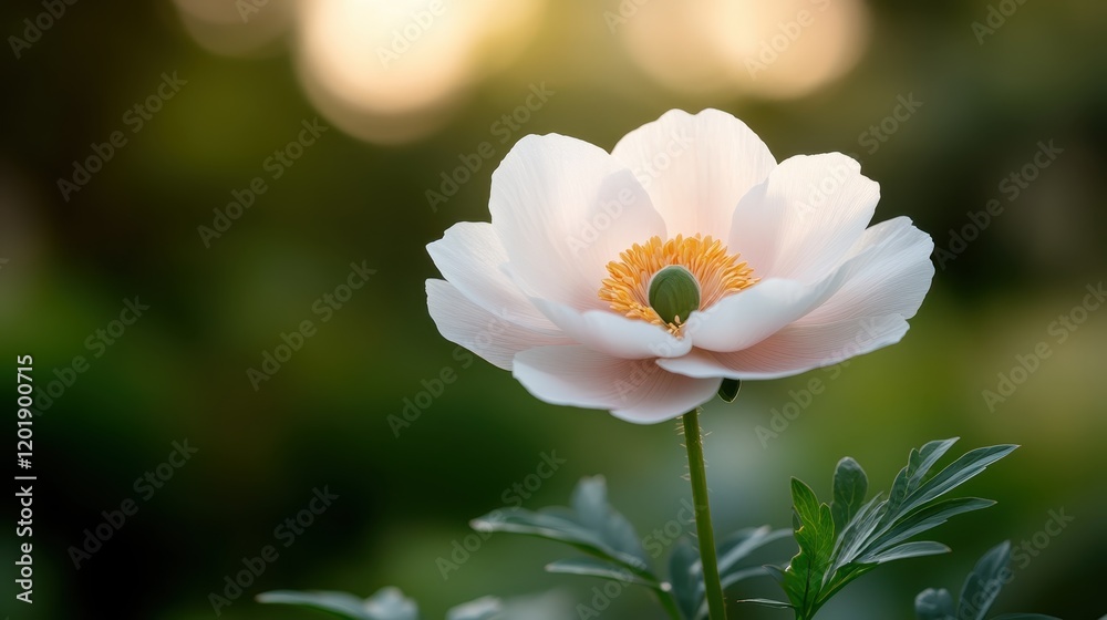 A single delicate pink peony in full bloom accompanied by lush green leaves against a serene, blurred background symbolizes beauty, peace, and natural elegance. A single delicate pink peony in full bloom accompanied by lush green leaves against a serene, blurred background symbolizes beauty, peace, and natural elegance.