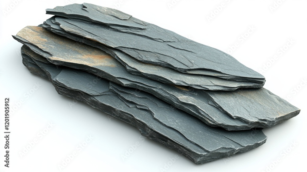 Natural Slate Stone Pieces in Various Textures and Colors Natural Slate Stone Pieces in Various Textures and Colors