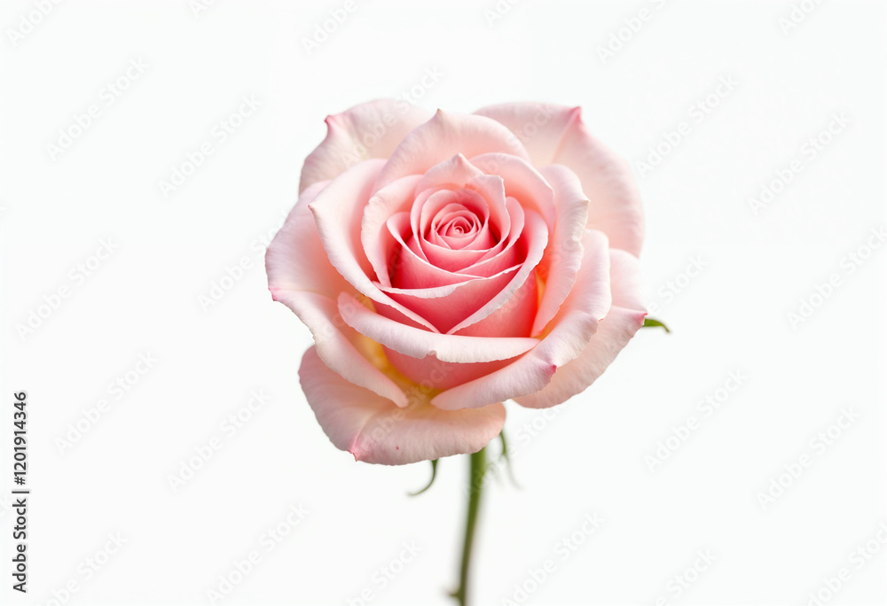 pink rose isolated on white pink rose isolated on white