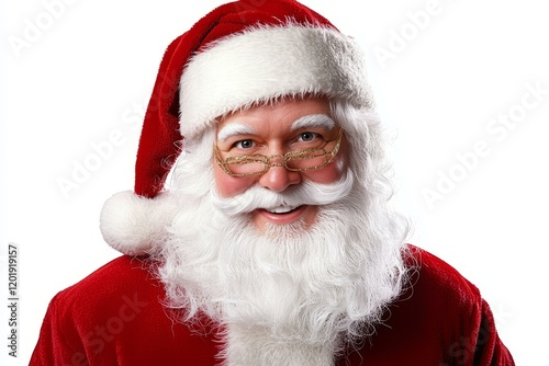 Santa Claus Portrait Close Up Image