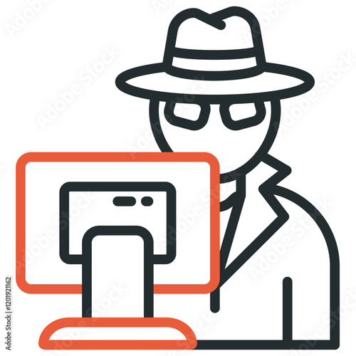 Cybercrime Icon