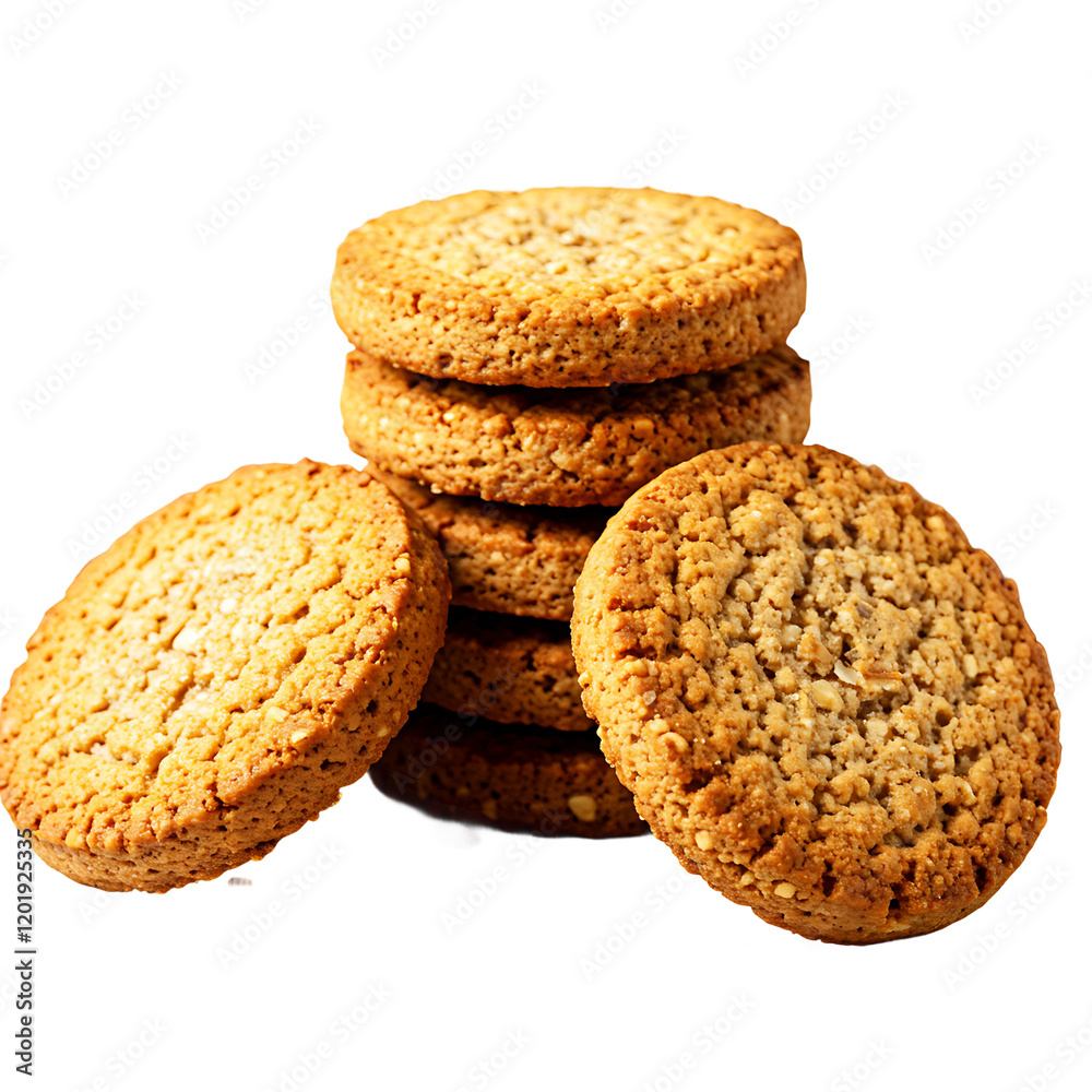 Delicious Homemade Oat Cookies With Crumbs On Transparent Background
Delicious Homemade Oat Cookies With Crumbs On Transparent Background