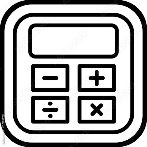 Calculator app Icon style