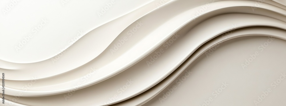 Abstract wavy lines in neutral tones. Abstract wavy lines in neutral tones.