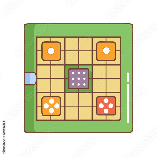tabletop gaming mat icon, tabletop gaming mat vector illustration-simple illustration of tabletop gaming mat, perfect for tabletop gaming mat logos and icons