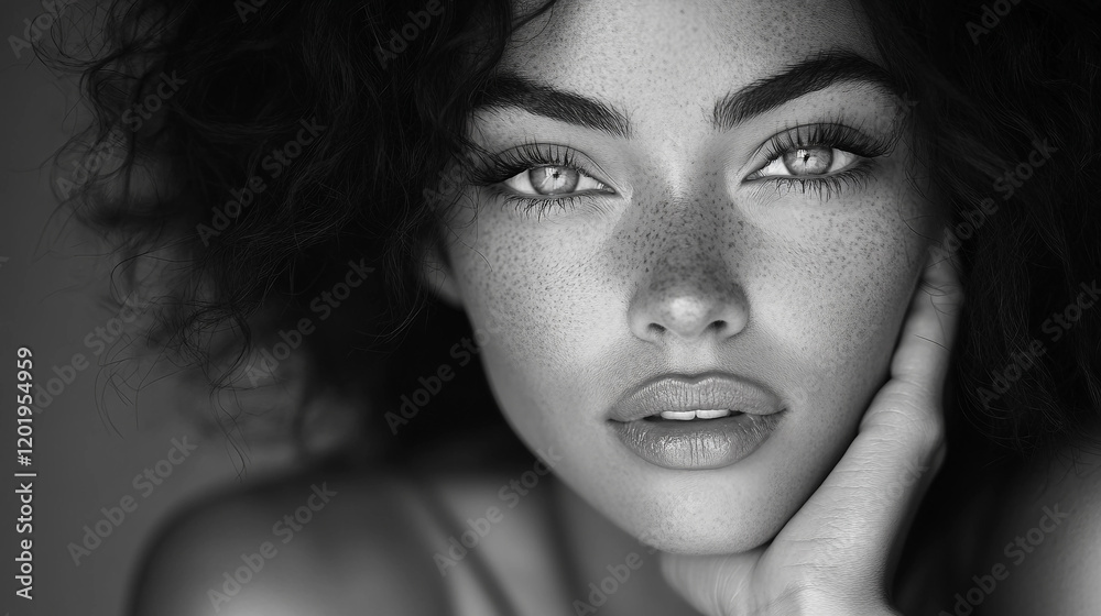 portrait of a woman, portrait of a person, black and white portrait of a woman, portrait of a person, black and white