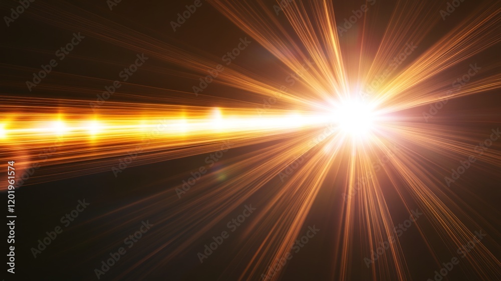 Glowing gamma ray symbol with radiant high-energy beam piercing through dark atmospheric background, emphasizing scientific significance and intensity. Glowing gamma ray symbol with radiant high-energy beam piercing through dark atmospheric background, emphasizing scientific significance and intensity.