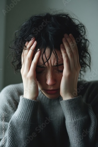 Struggles of remorse and reflection on personal choices in a melancholic setting