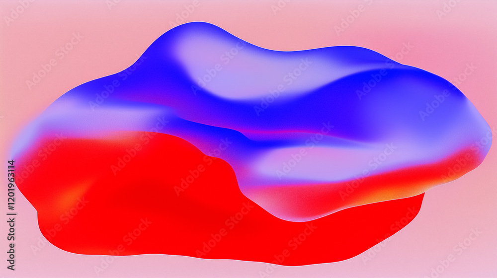 Abstract red, orange, and blue organic shapes on a soft pink background, showcasing a vibrant and fluid artistic composition with smooth gradients and bold contrasts. Abstract red, orange, and blue organic shapes on a soft pink background, showcasing a vibrant and fluid artistic composition with smooth gradients and bold contrasts.