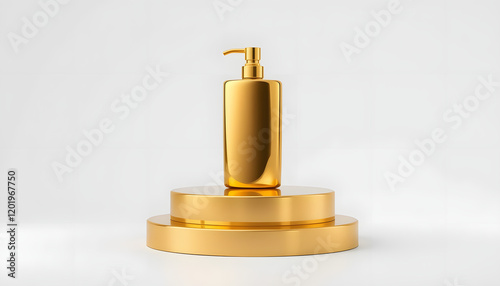 golden perfume bottle