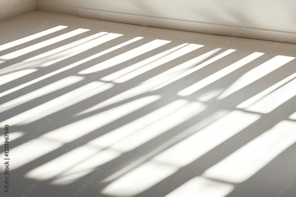 Naklejka premium Abstract Shadows Creating Unique Patterns on Surface