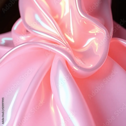 pink abstract background with waves