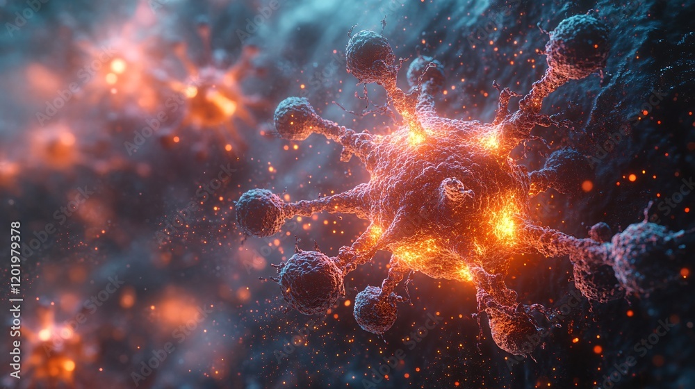 Hyper-Realistic Visualization of Viral Attack Hyper-Realistic Visualization of Viral Attack
