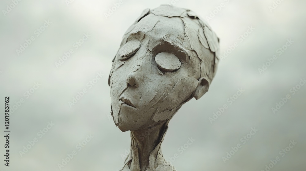 Clay animation human figure revealing emotional layers through intricate psychological design and empathetic visualization Clay animation human figure revealing emotional layers through intricate psychological design and empathetic visualization