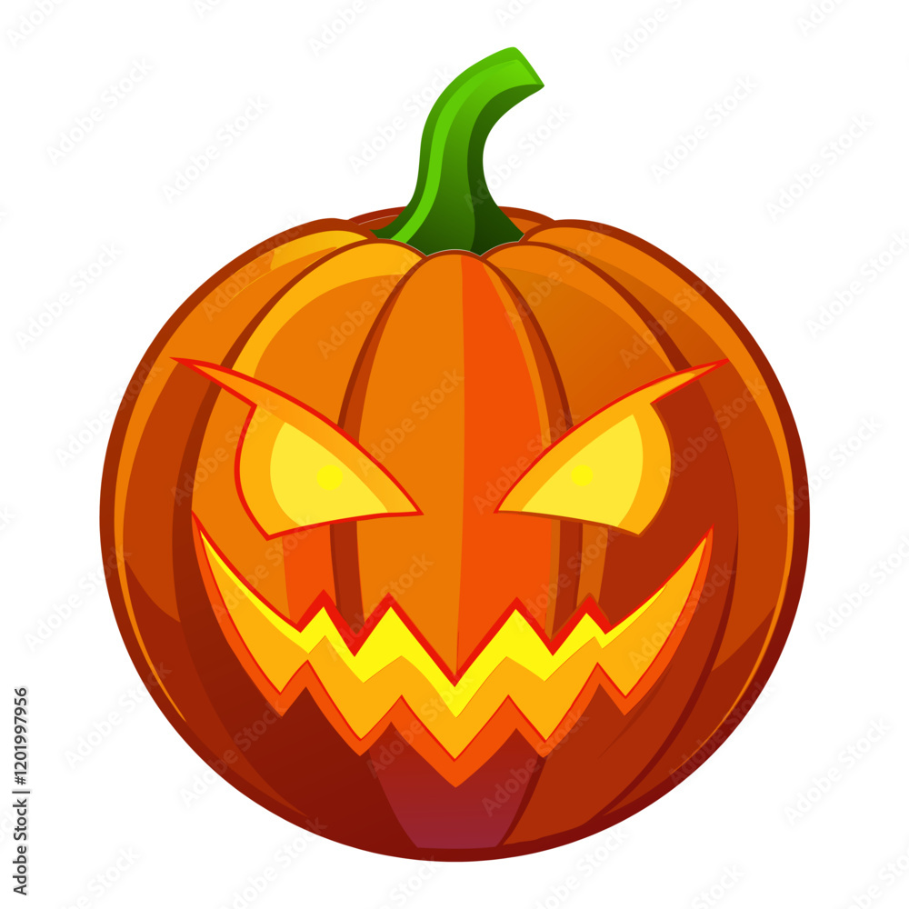 Glowing jack o lantern pumpkin for Halloween Glowing jack o lantern pumpkin for Halloween