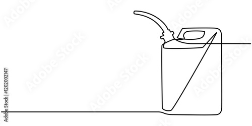 Gas Station Doodle Icon. Hand Drawn Symbol Vector, Plant Water Mister Single Line Drawing with Editable Stroke, line art color of refueling car at gas station continuous one line drawing pro vector. 