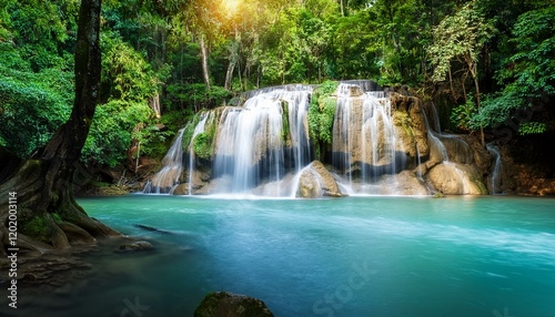 waterfall in the forest