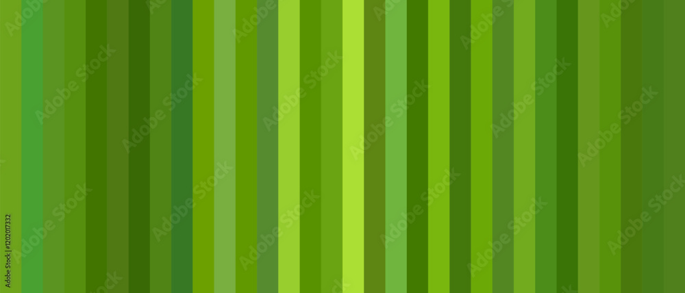 natural and organic abstract design vertical stripes in earthy green tones