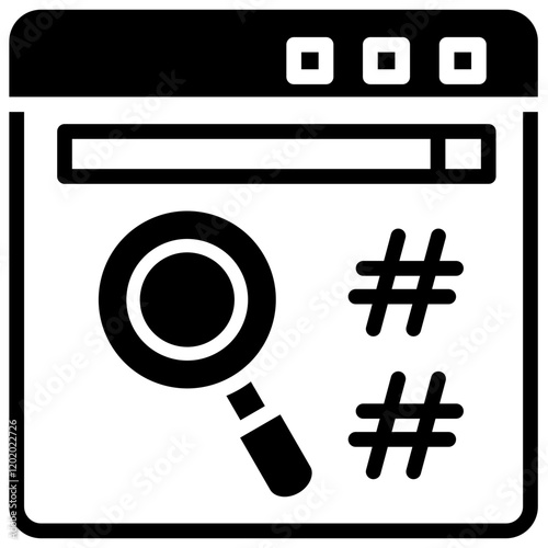 Hashing Icon