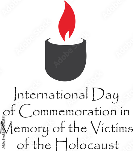 International Day of Commemoration in Memory of the Victims of the Holocaust ---.eps