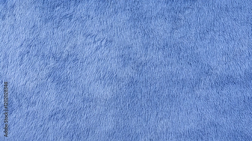 Vibrant blue fur texture perfect for fashion backgrounds, textile designs, and creative branding