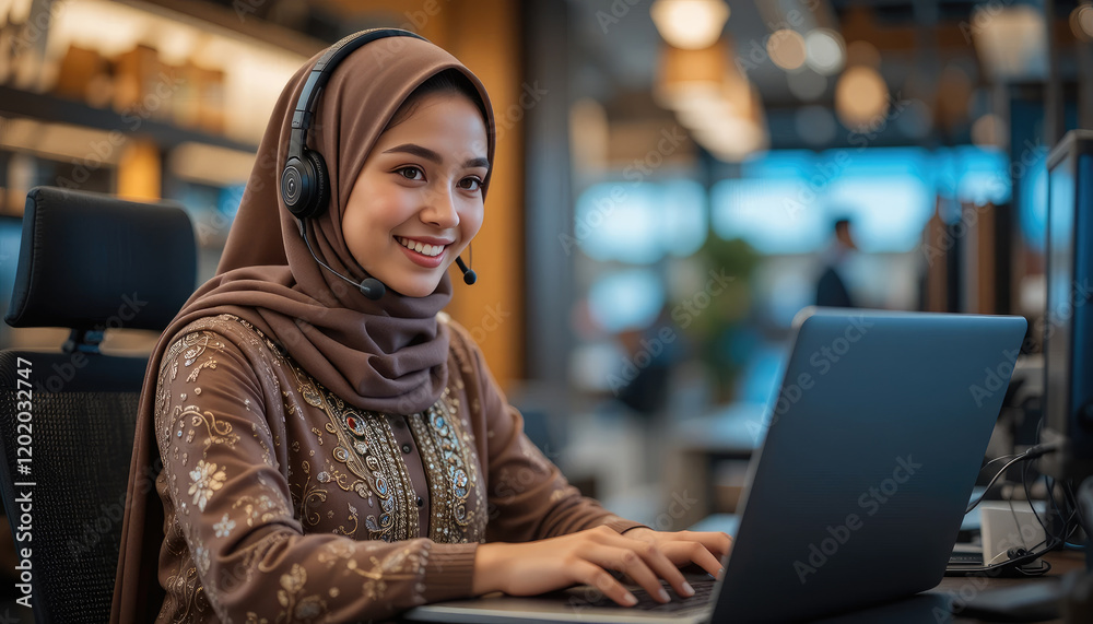 Call center, telemarketing and customer service with a business woman working in an office and consulting on a headset. Call center, telemarketing and customer service with a business woman working in an office and consulting on a headset.