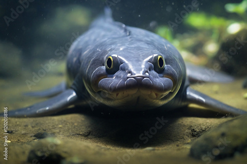 Electric Eel Capable of producing electric shocks. photo