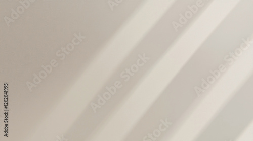Smooth paper like wall with subtle matte texture and soft light shadows creating calming atmosphere. Ideal for backgrounds or minimalist designs