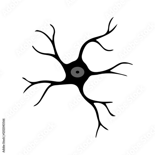 Astrocyte glyph icon