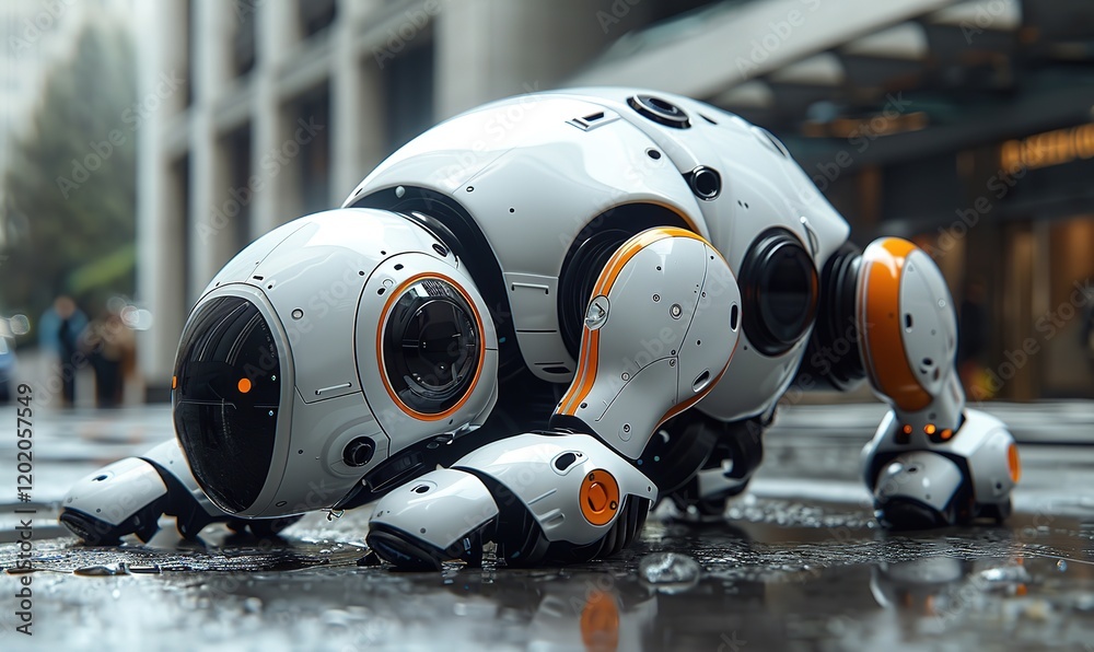 Fototapeta premium DOG the robot 