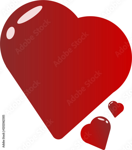 red paper heart