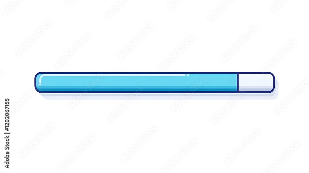 Dental Floss Icon - Flat of Oral Care Symbol in Light Blue on White Background Dental Floss Icon - Flat of Oral Care Symbol in Light Blue on White Background