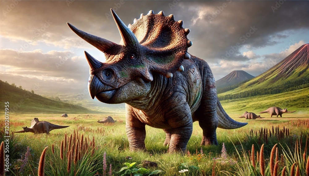 Fototapeta premium dinosaur 3d render