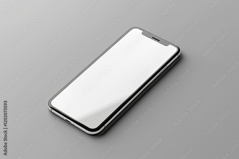 High Detail Image of Realistic Mobile Phone Mock Up High Detail Image of Realistic Mobile Phone Mock Up
